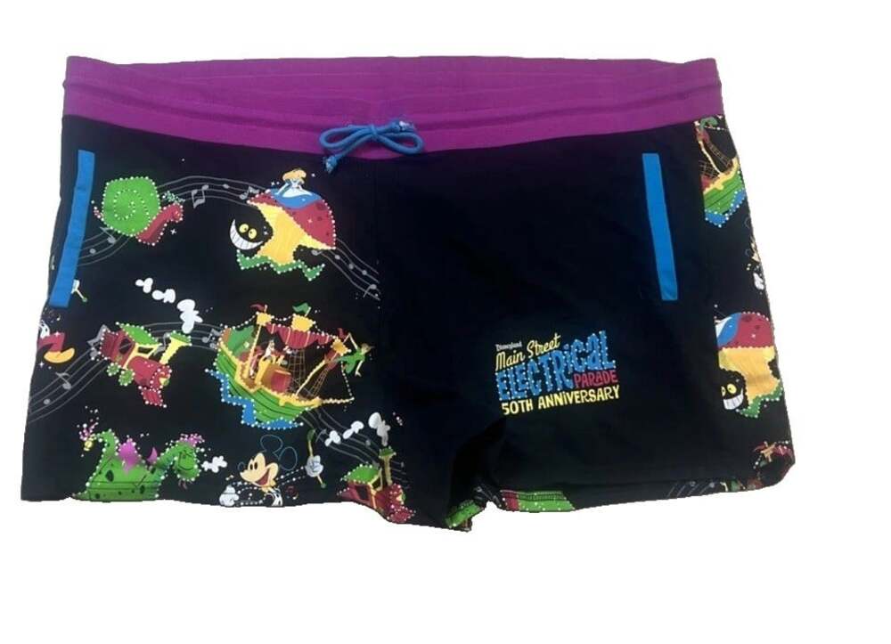 Disneyland The Main Street Electrical Parade 50th Anniversary Shorts Women’s 3X